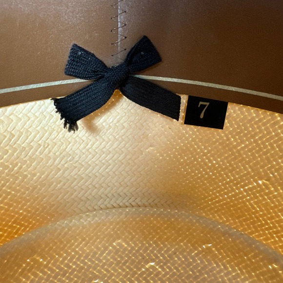 Resistol Fandango Vinylcote Men’s Cream Oval Cowboy Western Straw Hat Sz 7 - Picture 13 of 13